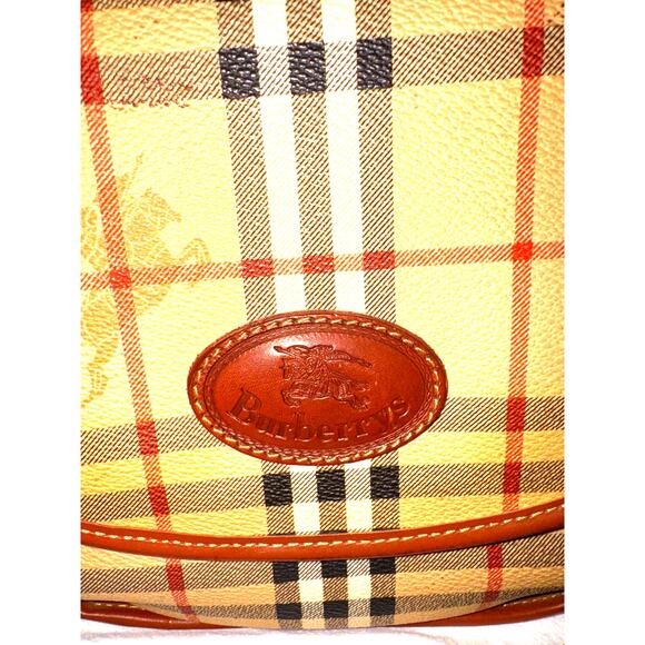 Vintage Burberry Authentic Crossbody Bag Purse - Picture 8 of 13